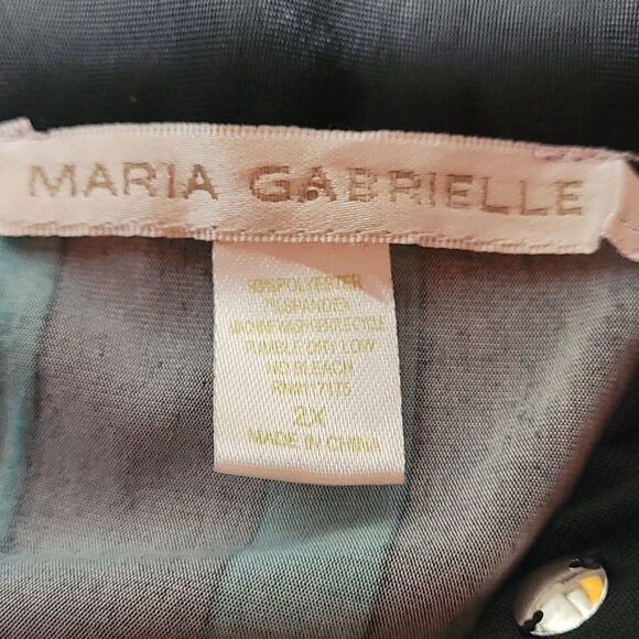 Maria Gabrielle woman's 2X tunic top - Picture 8 of 8